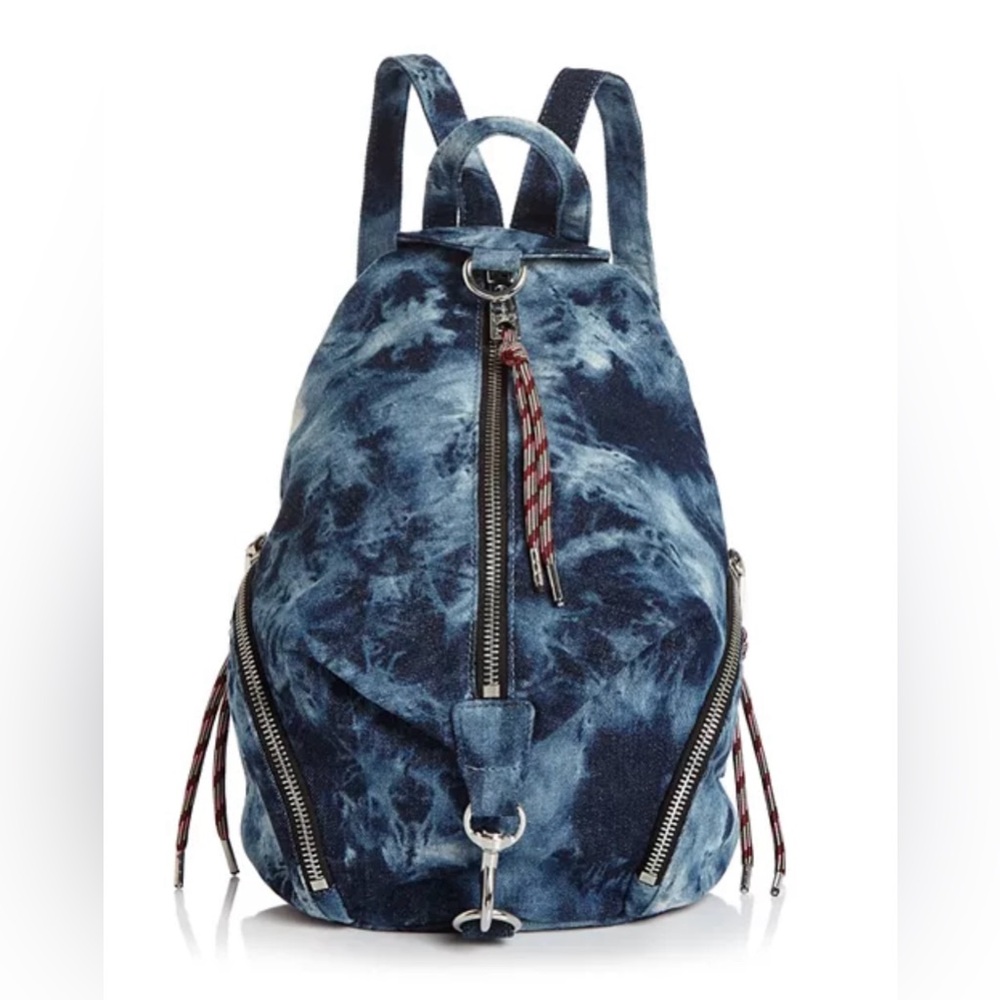 Rebecca Minkoff Blue Tie-Dye Backpack